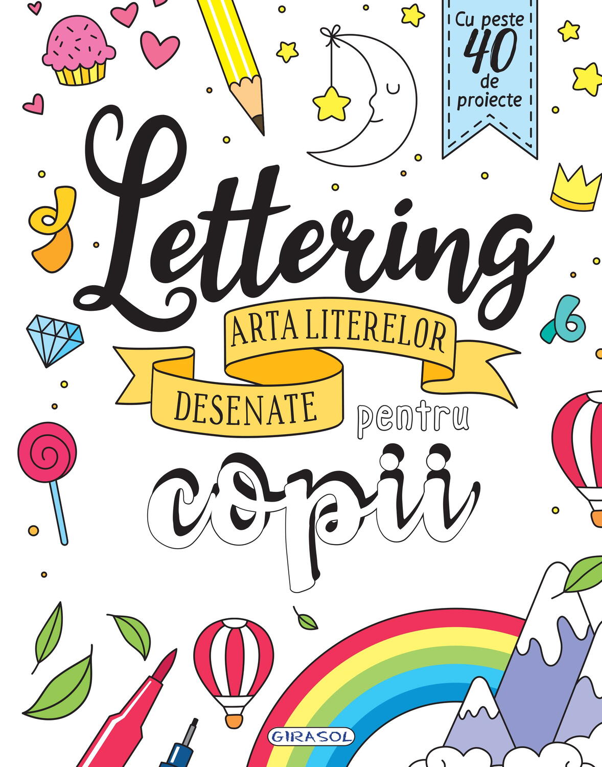 Arta literelor desenate pentru copii