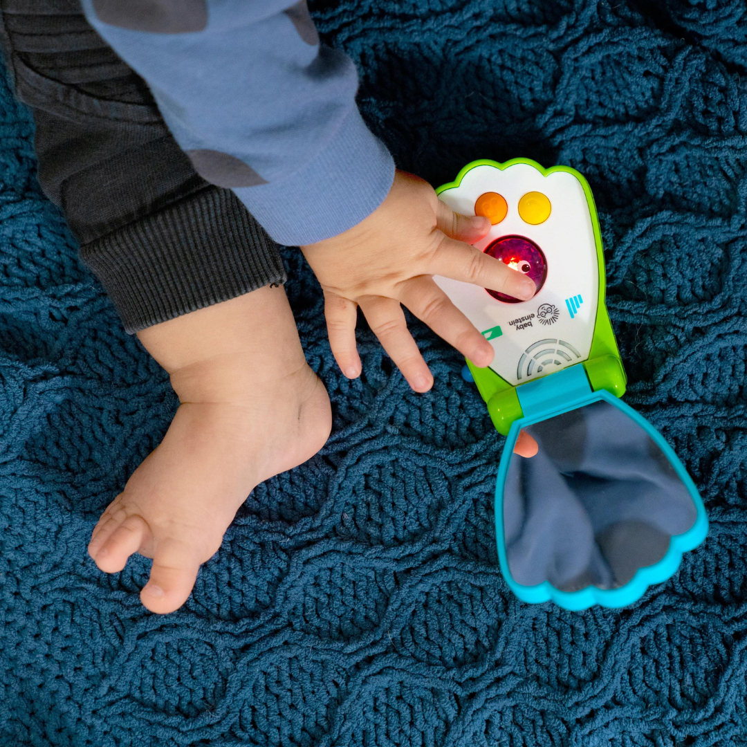 Baby Einstein - Jucarie muzicala telefon, "Ocean Explorers Shell", [2],bestfam.ro