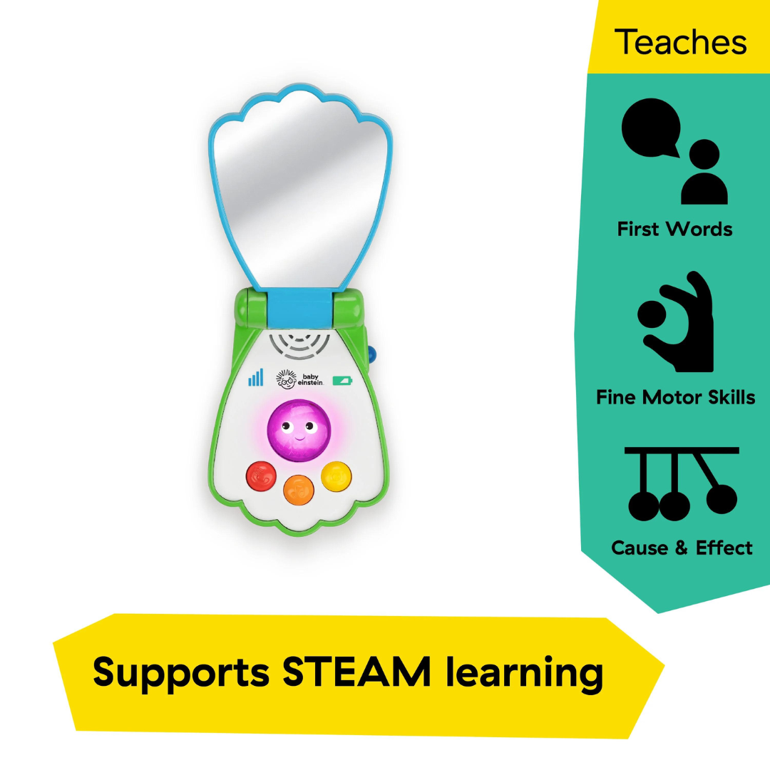 Baby Einstein - Jucarie muzicala telefon, "Ocean Explorers Shell", [4],bestfam.ro