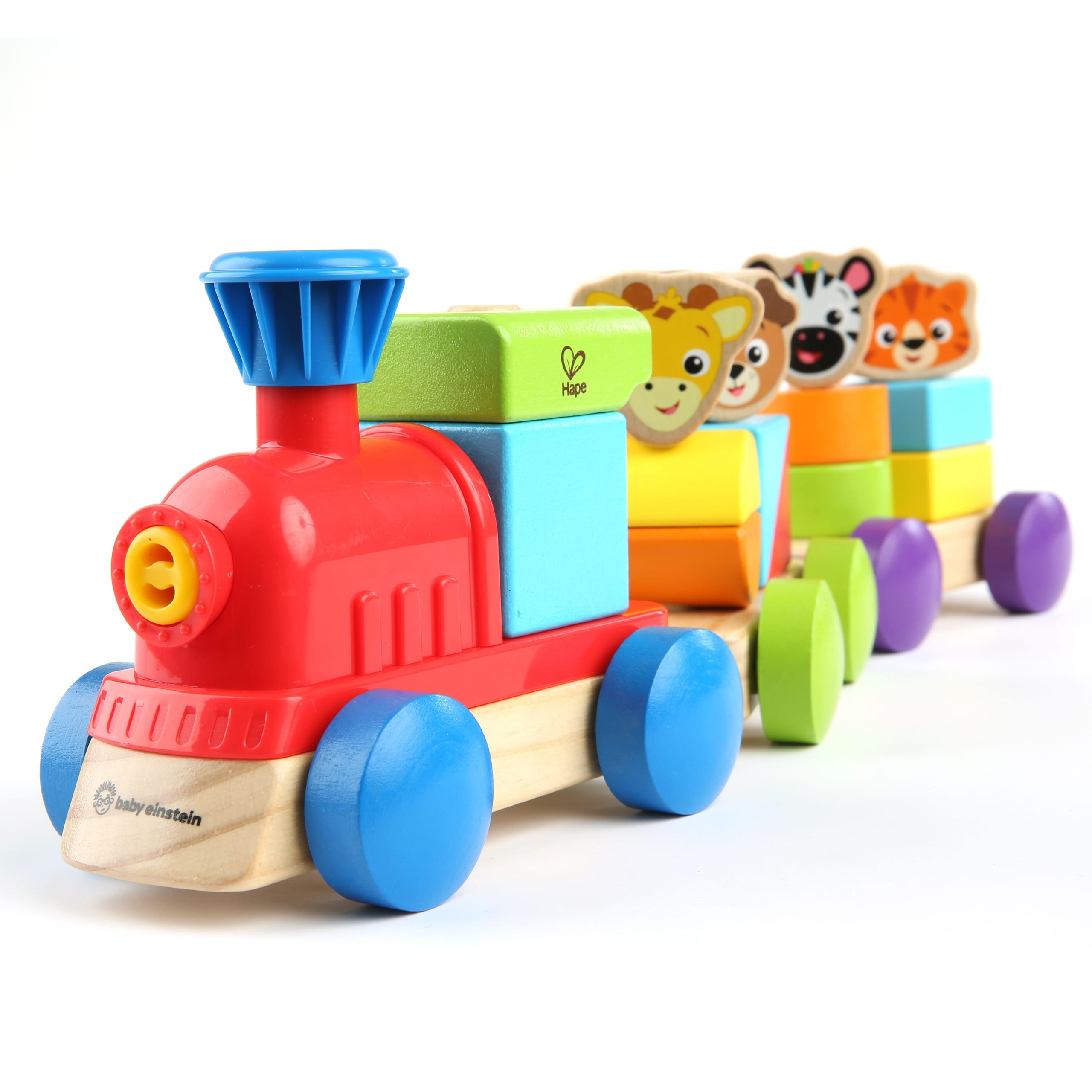 Baby Einstein – Jucarie de lemn - Hape Discovery Train™ - Bright Starts