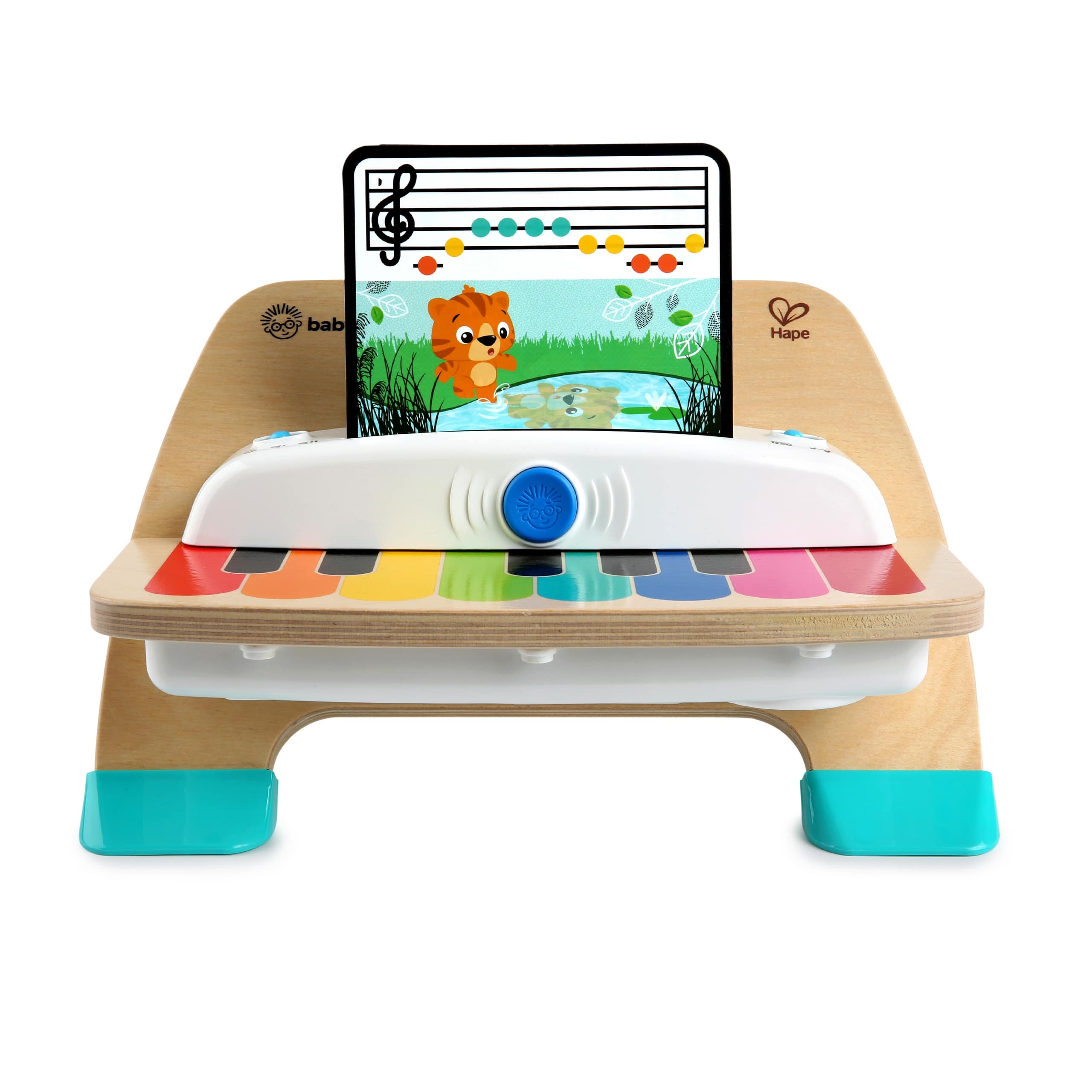 Baby Einstein – Jucarie muzicala de lemn - Hape Magic Touch Piano™ - Bright Starts