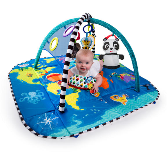 Baby Einstein - Salteluta de activitati 5in1 - World of Discovery - Bright Starts, [2],bestfam.ro