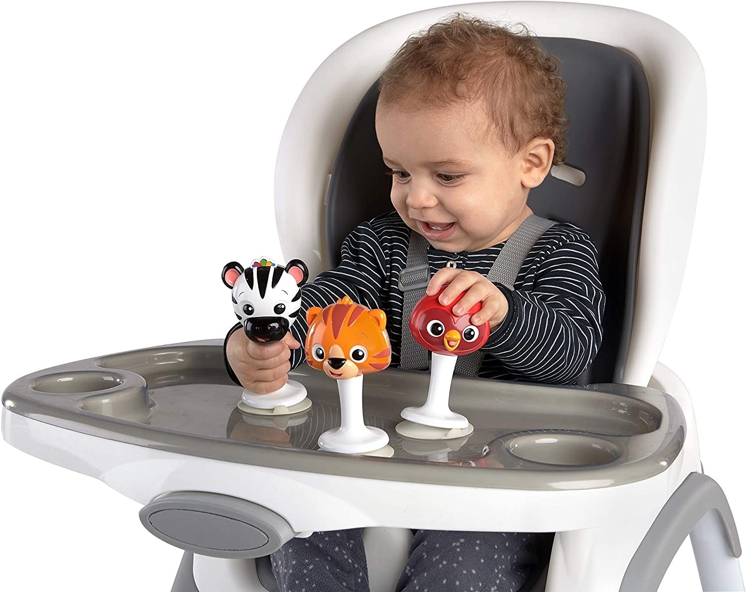 Jucarii zornaitoare si muzicale Baby Einstein Set 3 jucari