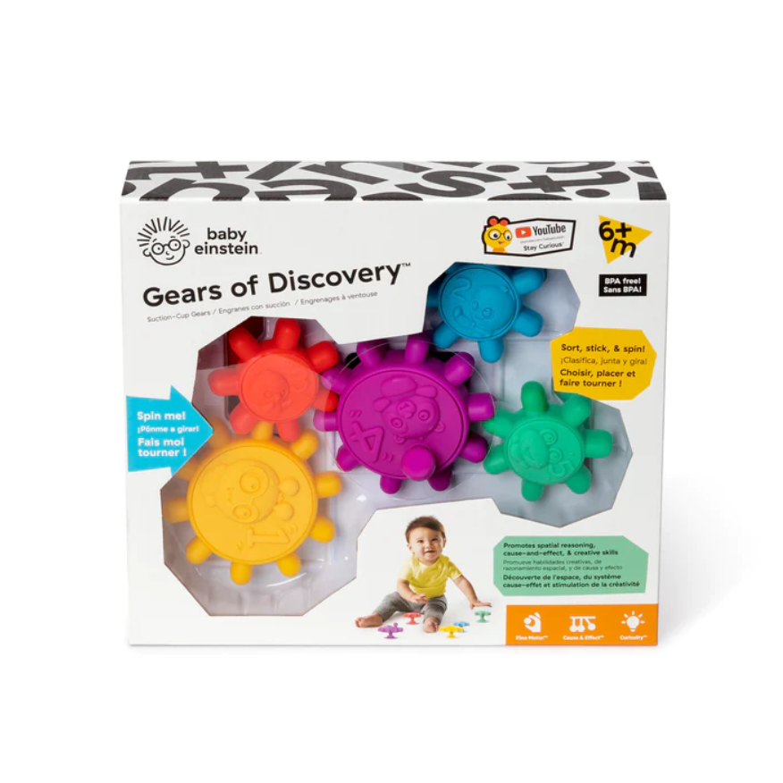 Baby Einsten - Set jucarii senzoriale Ventuzele vesele, [9],bestfam.ro