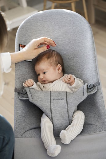 Balansoar - Bliss - Light Grey, 3D Jersey - BabyBjorn, [2],bestfam.ro