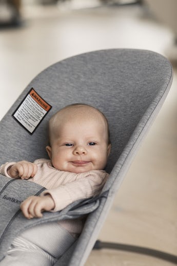 Balansoar - Bliss - Light Grey, 3D Jersey - BabyBjorn, [3],bestfam.ro