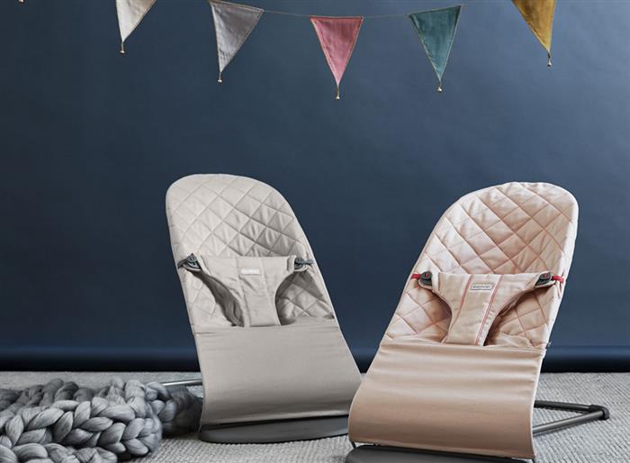 Balansoar - Bliss Sand - Grey, bumbac - BabyBjorn, [4],bestfam.ro