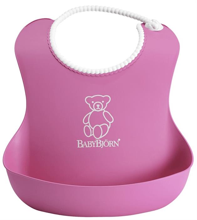 Bavetica moale - Soft Bib - Pink - BabyBjorn