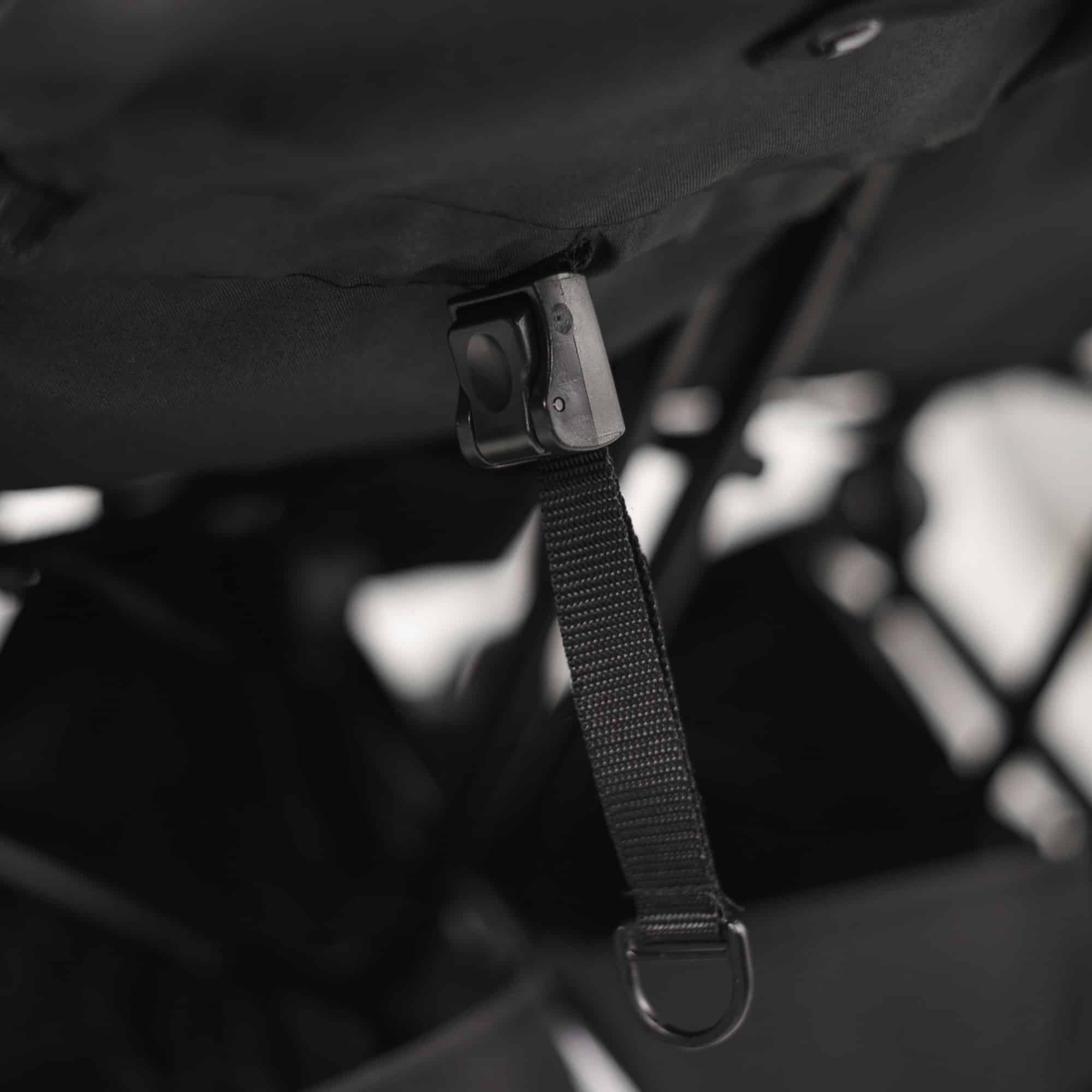 BabyGo - Carucior pliabil pentru gemeni GoTwice, Black, [7],bestfam.ro