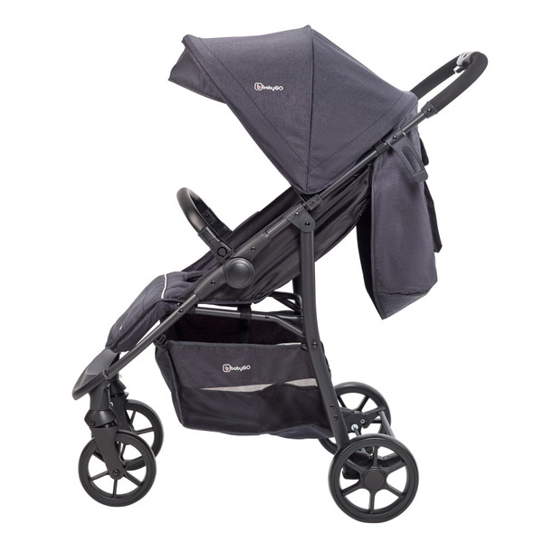 BabyGo - Carucior Style 3 in 1 Black, [5],bestfam.ro