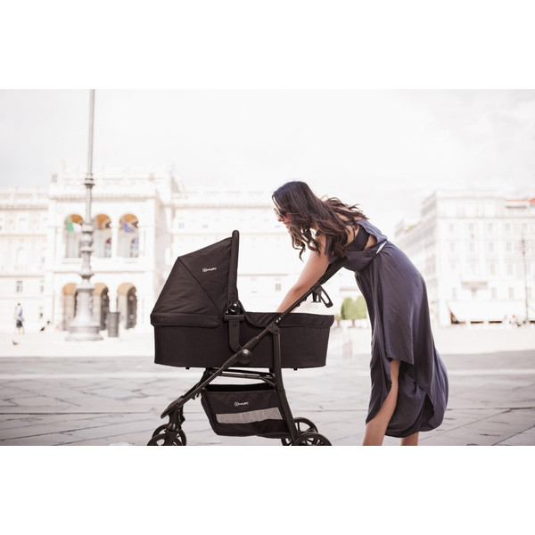 BabyGo - Carucior Style 3 in 1 Rosa, [2],bestfam.ro