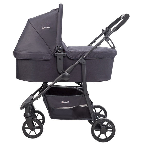 BabyGo - Carucior Style 3 in 1 Rosa, [5],bestfam.ro