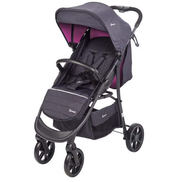 BabyGo - Carucior Style 3 in 1 Rosa, [9],bestfam.ro