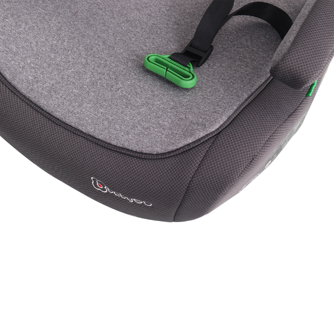 BabyGo - Scaun auto booster i-Size Bursa IV Grey, 125-150 cm, certificat R129, [4],bestfam.ro