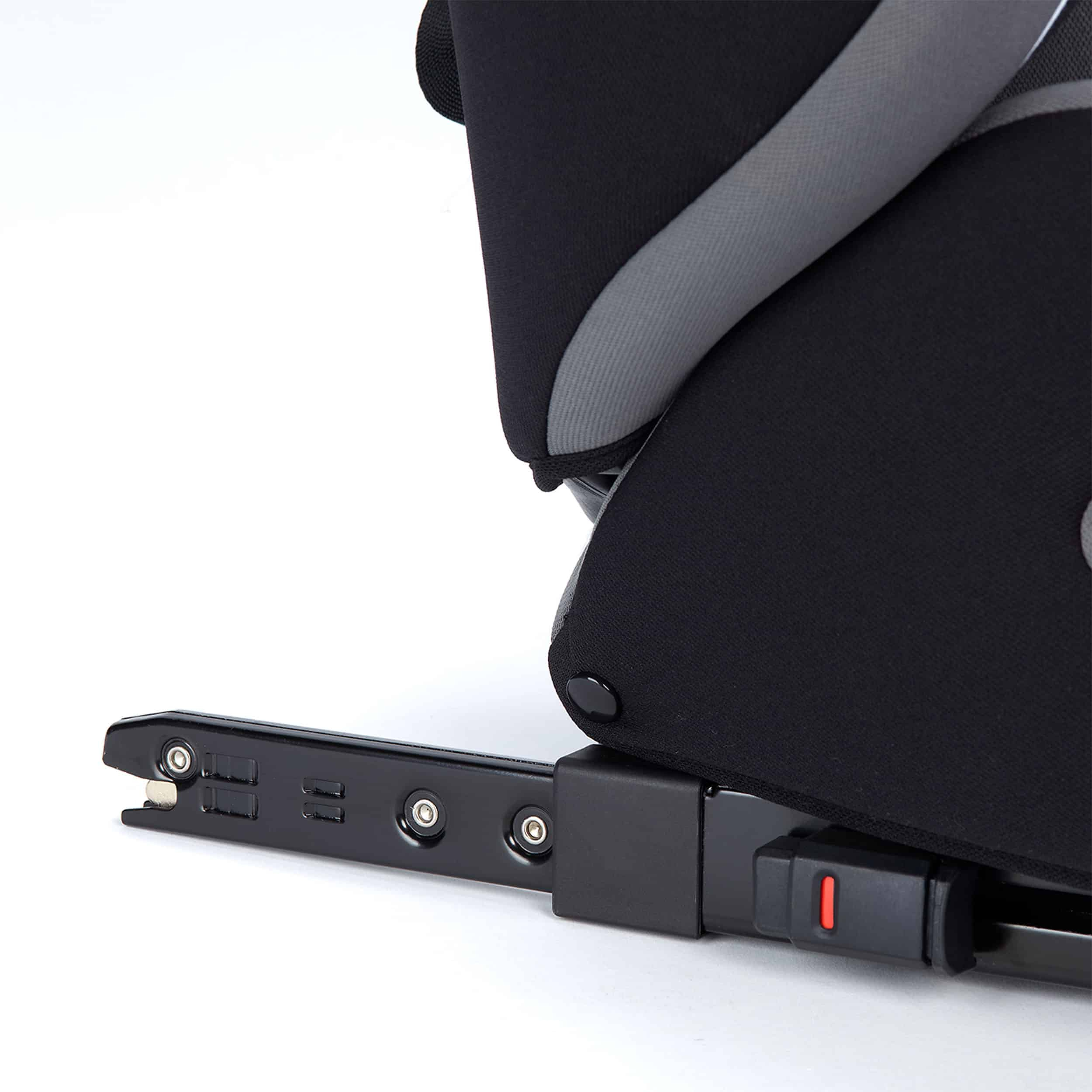 BabyGo - Scaun auto i-Size FreeFix Grey, 76-150 cm, certificat R129, [3],bestfam.ro