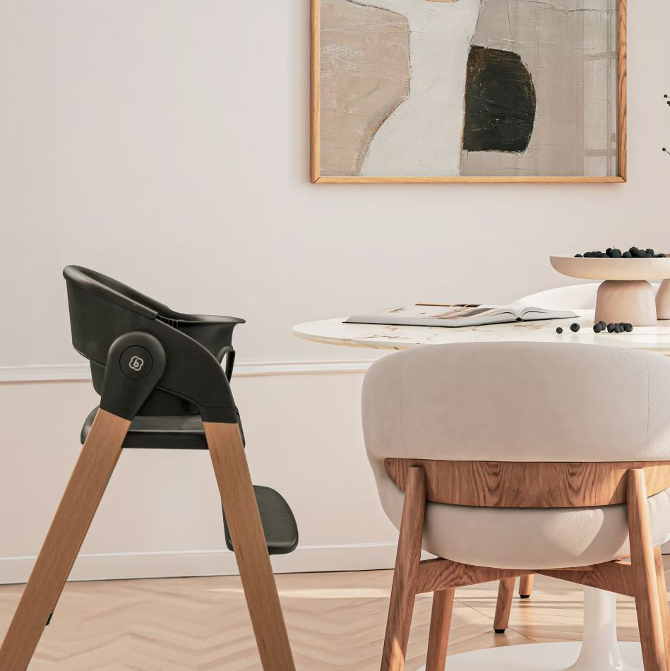 BabyGo - Scaun de masa 3 in 1 transformabil Levels Khaki, [8],bestfam.ro