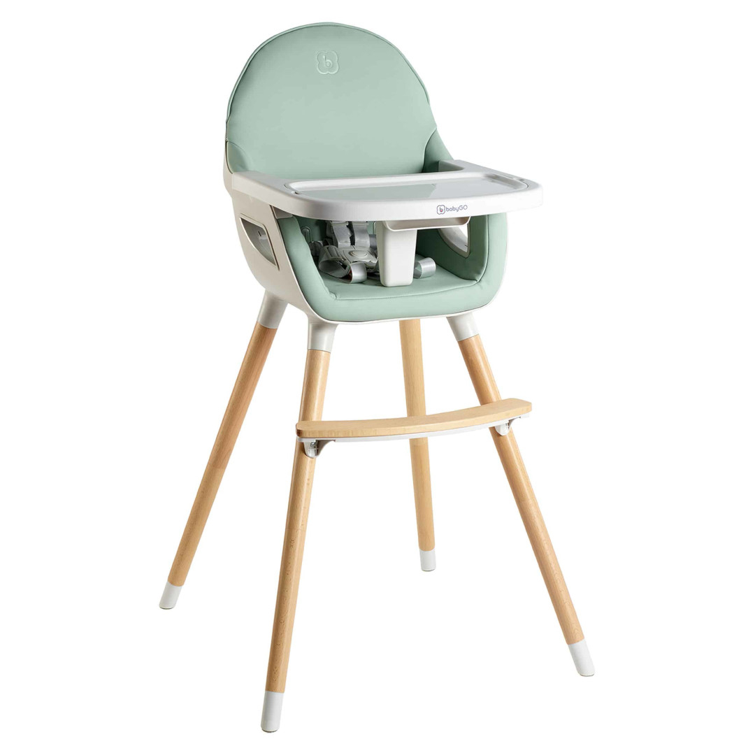BabyGo - Scaun de masa transformabil Scandi Green, [4],bestfam.ro