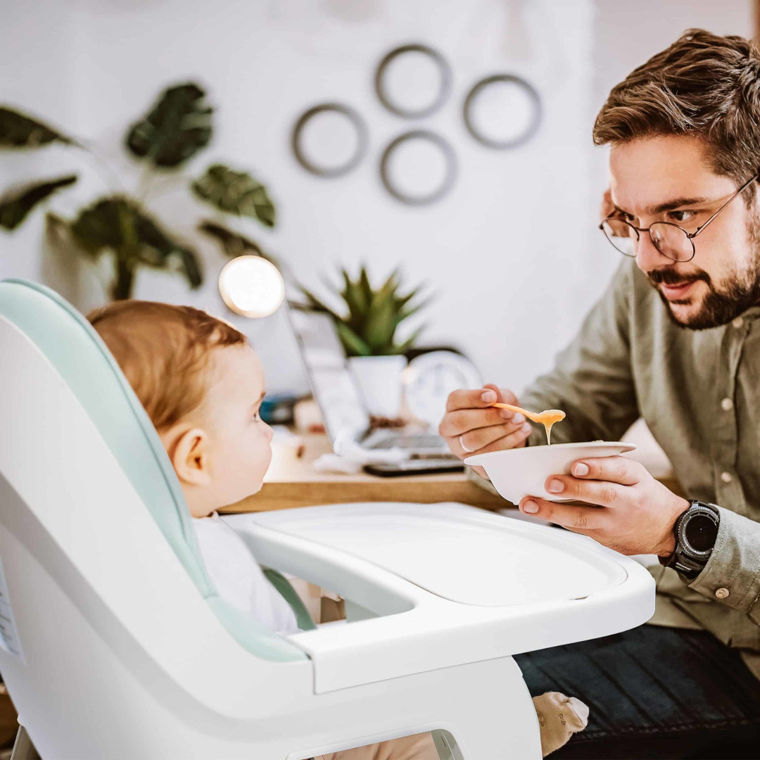 BabyGo - Scaun de masa transformabil Scandi Green, [7],bestfam.ro