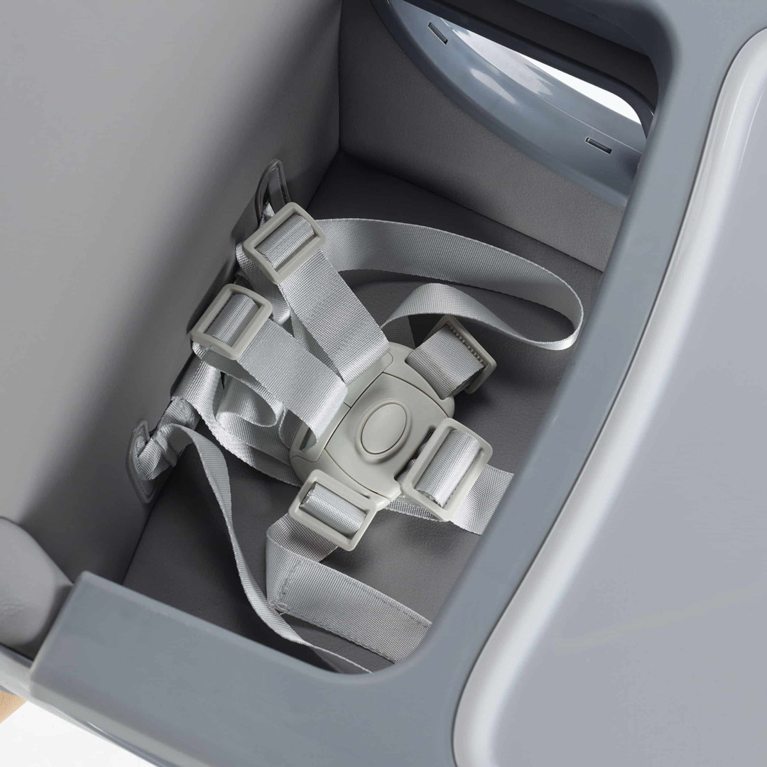 BabyGo - Scaun de masa transformabil Scandi Grey, [4],bestfam.ro