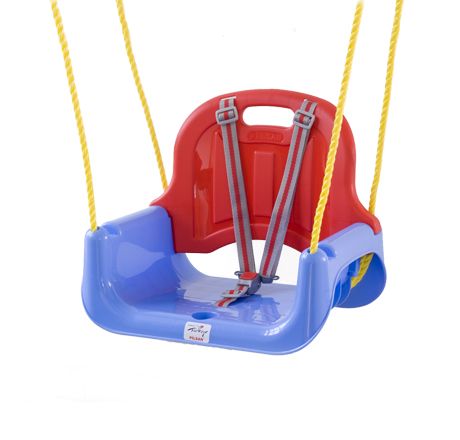 Leagan transformabil 3in1 - Blue Red - BabyGo, [3],bestfam.ro