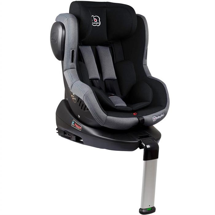 Scaun auto ISO Rotativ 360° - Negru - BabyGo