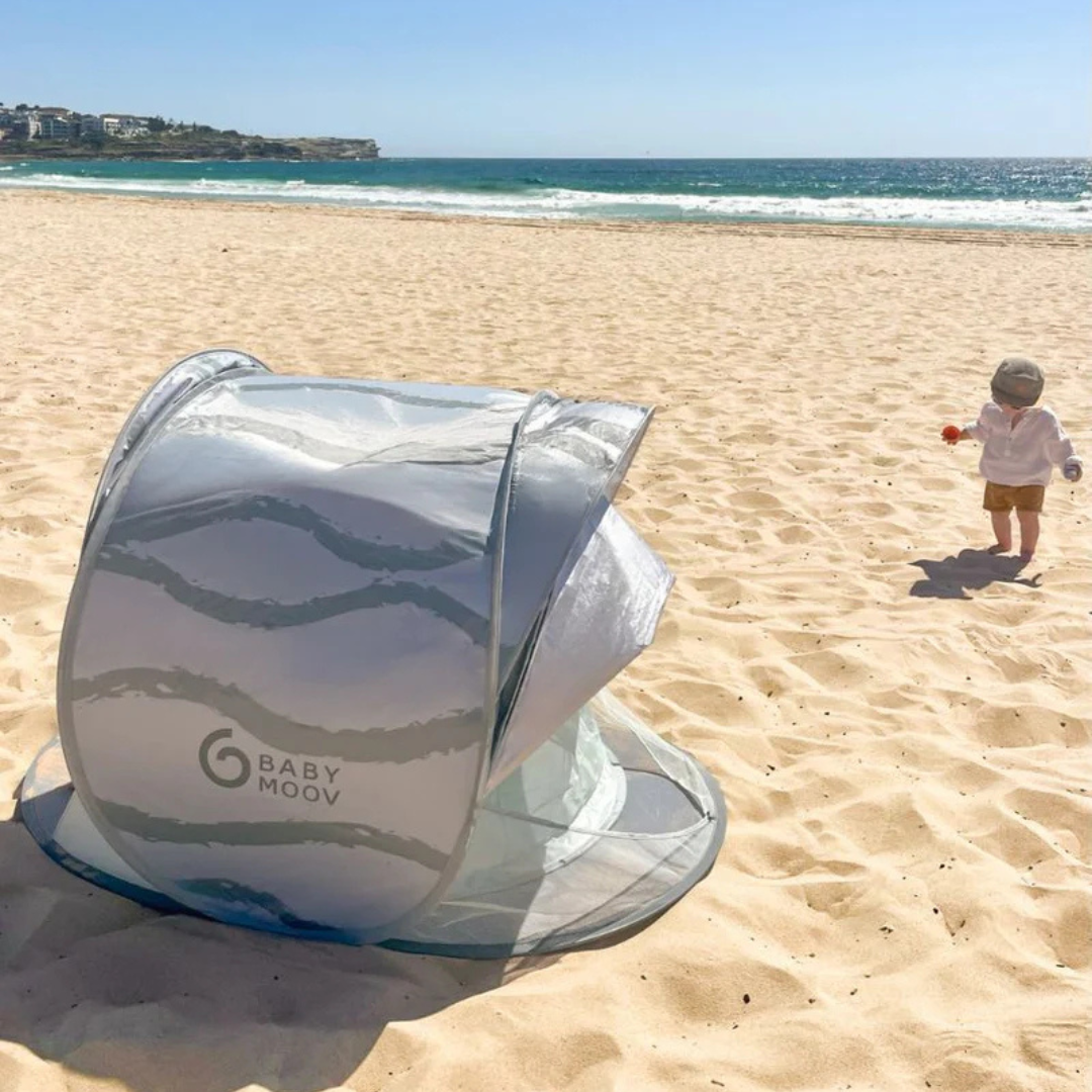 Babymoov - Cort Anti UV Moov & Protect Green Lagoon, [8],bestfam.ro