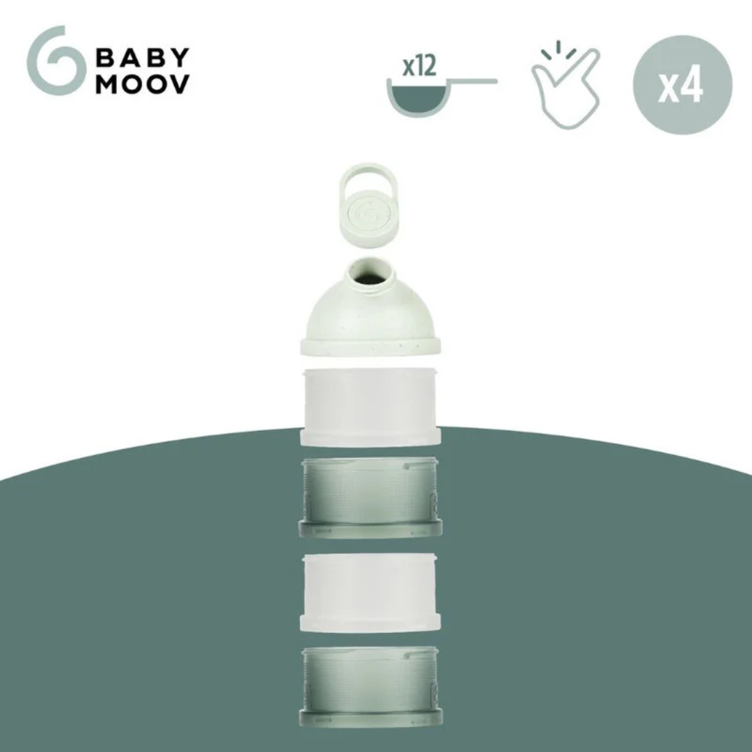 Babymoov - Dozator lapte praf Babydose Mineral Green, [2],bestfam.ro
