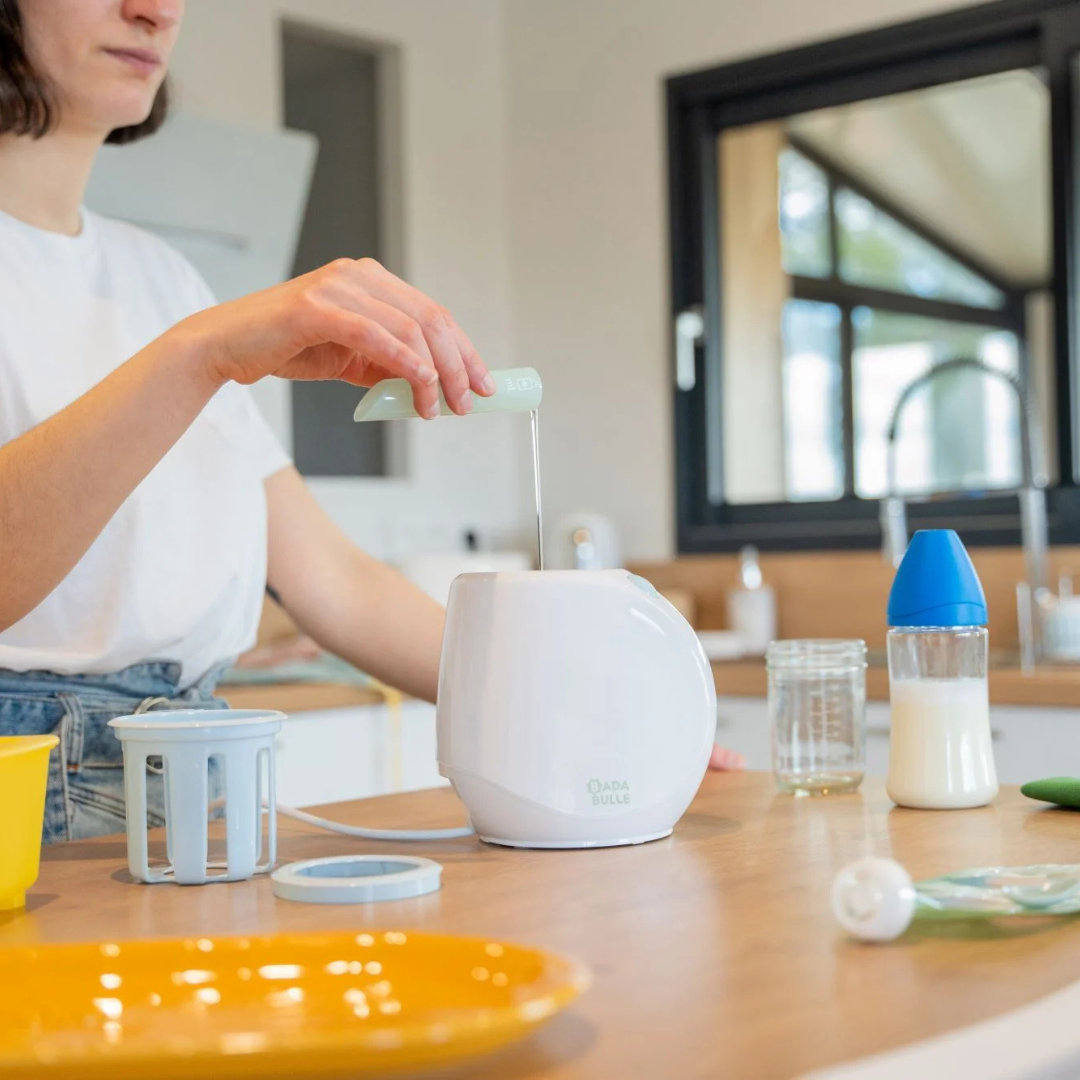 Badabulle Incalzitor de biberoane/borcane pentru casa Easy+ Pastel, [3],bestfam.ro