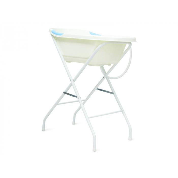 Set cadita ergonomica si suport pentru cadita Fun - White - Badabulle, [2],bestfam.ro
