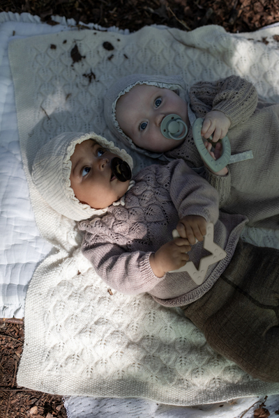 BIBS - Jucarie de dentitie in forma de inima, Blush, [4],bestfam.ro