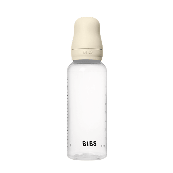 BIBS - Set complet biberon anticolici PP fara BPA, 270 ml, Latex, Ivory, [2],bestfam.ro