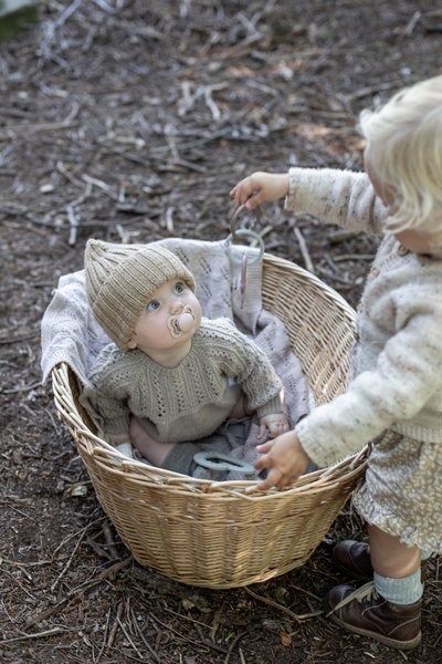 BIBS - Suzeta Supreme Latex, tetina simetrica, 0 luni +-Ivory, [4],bestfam.ro