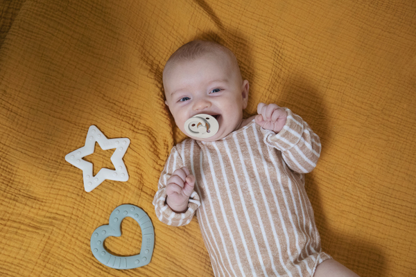 BIBS- Jucarie de dentitie in forma de steluta, Sage, [4],bestfam.ro