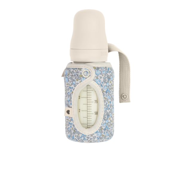 BIBS x LIBERTY - Husa pentru biberonul din sticla 110 ml, Eloise Ivory, [2],bestfam.ro