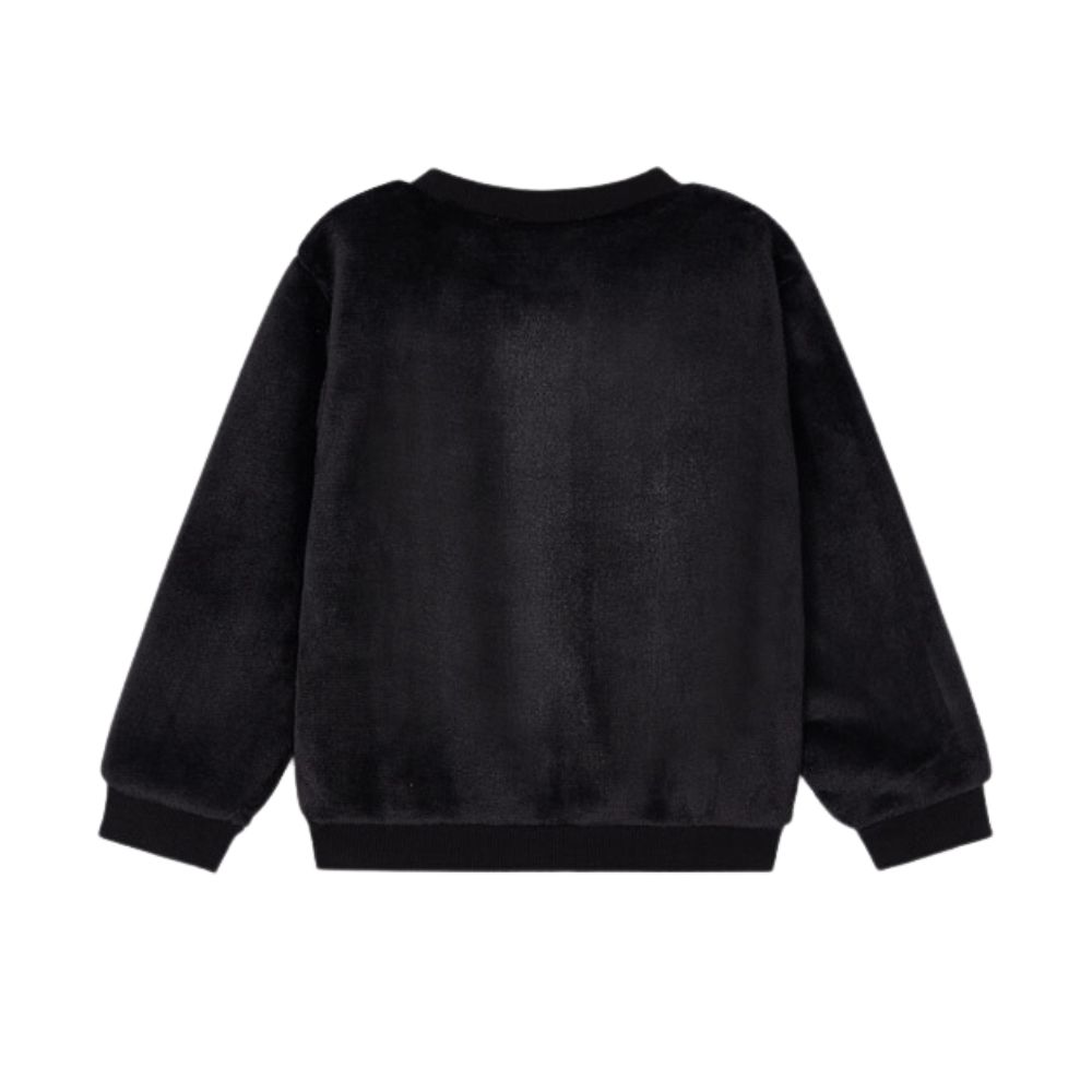 Bluza sport blanita aplicatii urechiuse pisica - Mayoral   7 ani (122 cm), [6],bestfam.ro