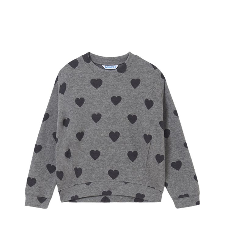 Bluza sport cu inimioare - Mayoral  , [3],bestfam.ro