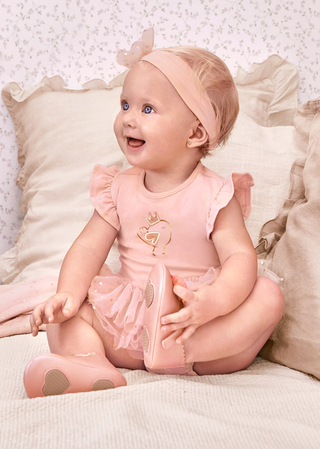Body cu fustita tul si bentita - Crem - Mayoral , [5],bestfam.ro