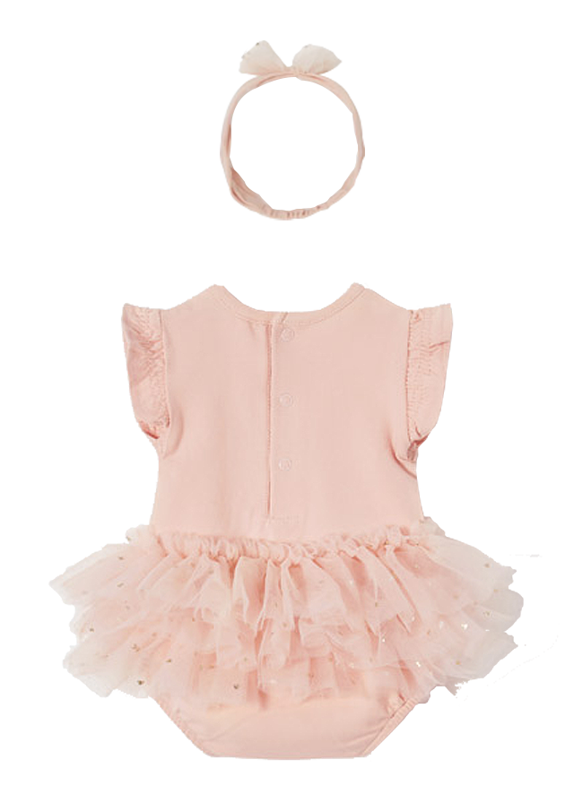 Body cu fustita tul si bentita - Crem - Mayoral , [2],bestfam.ro