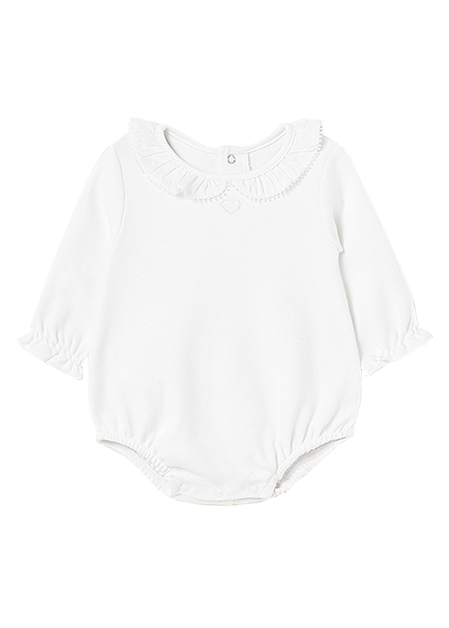 Body cu guler ECOFRIENDS - Alb - Mayoral  4-6 luni, [2],bestfam.ro