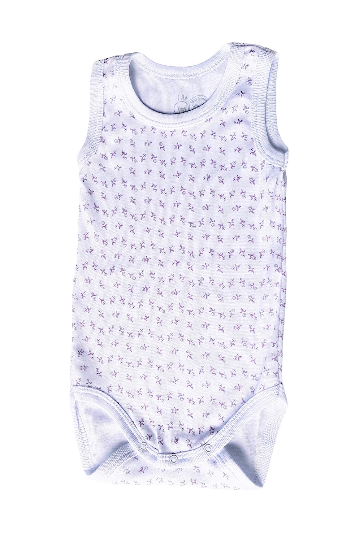 Body maieu imprimeu floricele grena 12 luni