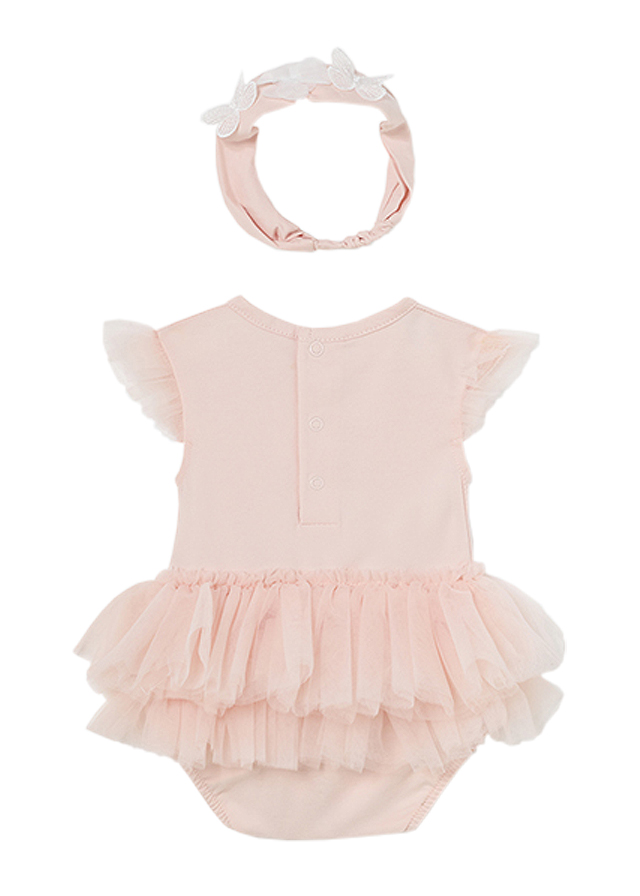 Body roz tutu cu bentita Better Cotton - Mayoral  4-6 luni (70 cm), [3],bestfam.ro