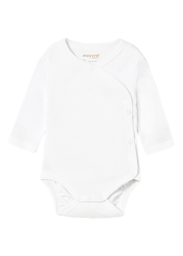 Body unisex - alb - Mayoral  2-4 luni