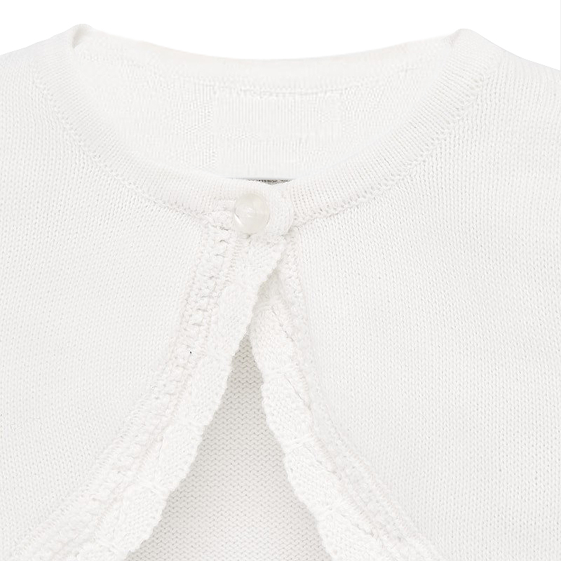 Bolero cu dantela - Alb - Mayoral , [3],bestfam.ro