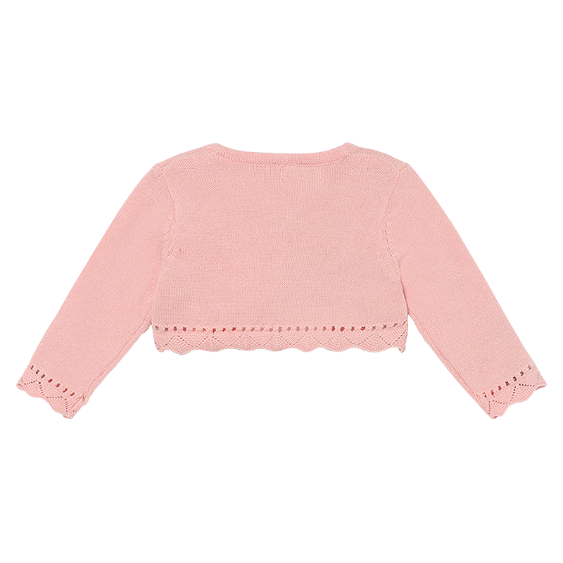 Bolero cu dantela - Roz - Mayoral 2-4 luni, [2],bestfam.ro