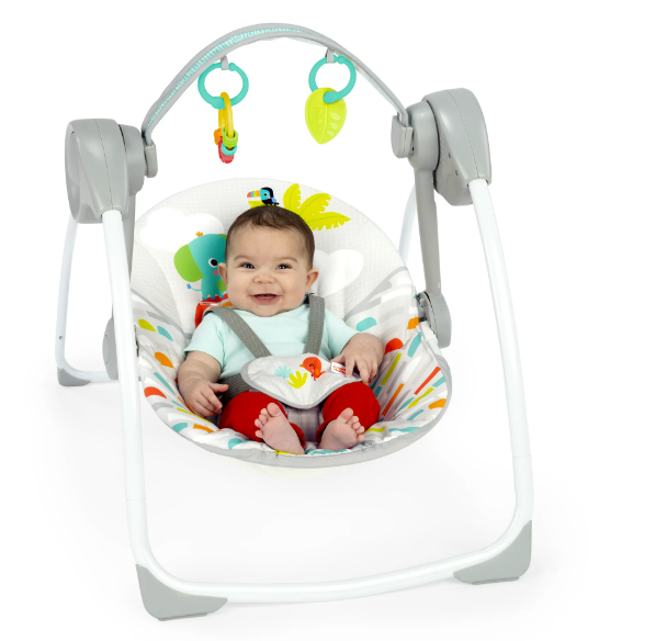 Bright Starts - Leagan portabil Playful Paradise, [8],bestfam.ro