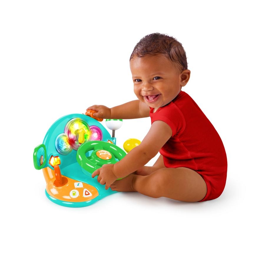 Bright Starts - Jucarie multifunctionala cu volan Lights & Colors Driverâ„¢, [2],bestfam.ro