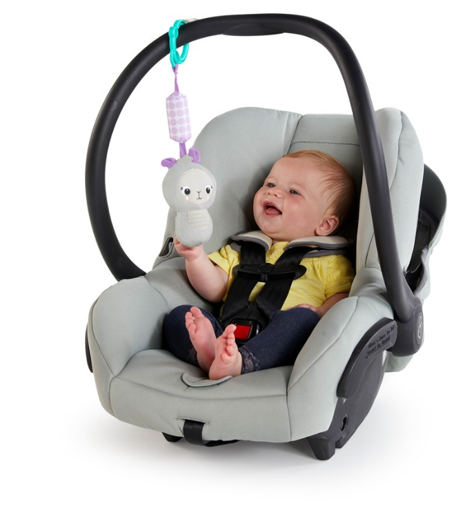 Bright Starts - Jucarie plus Lama pentru carucior, [2],bestfam.ro