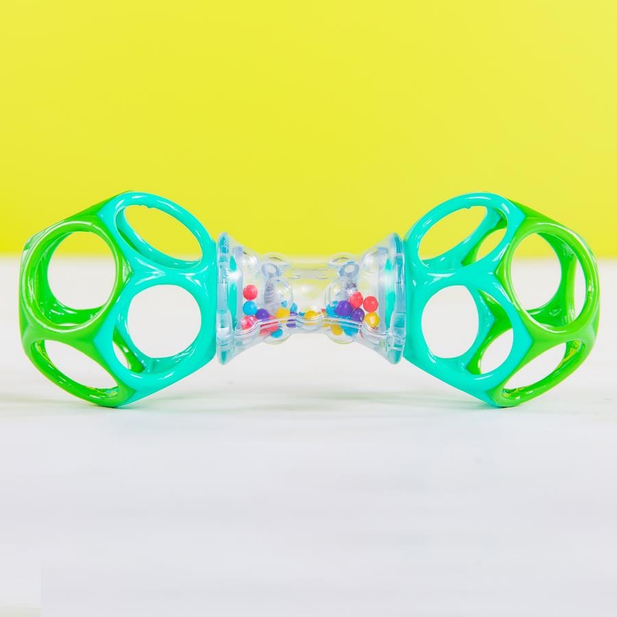 Bright Starts - Jucarie zornaitoare Oball cu bilute colorate, [3],bestfam.ro