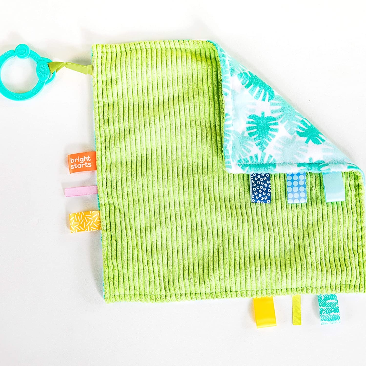 Bright Starts - Paturica vesela Little Taggies cu model tropical, [3],bestfam.ro