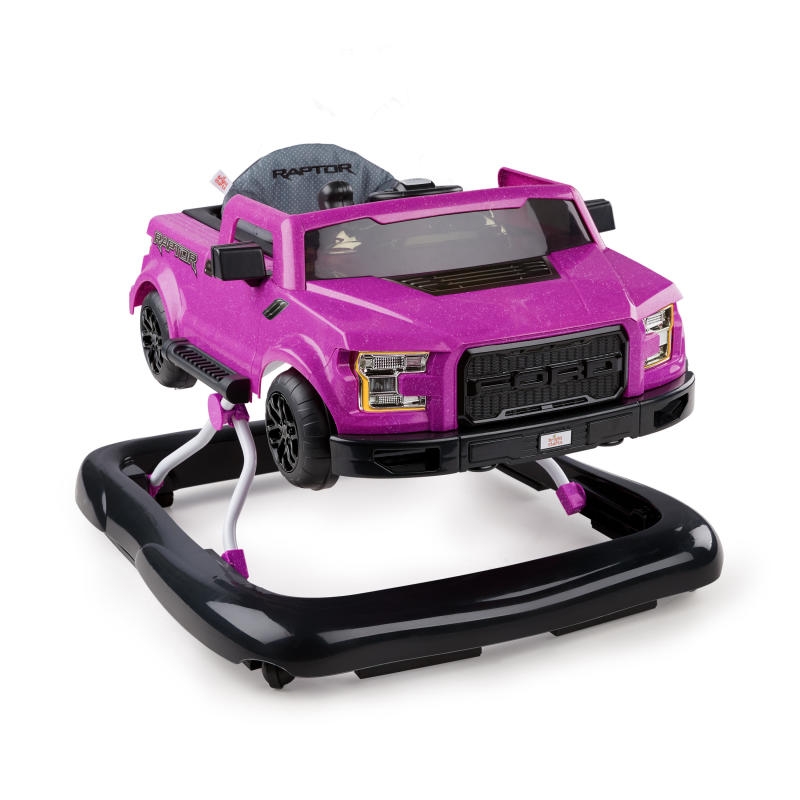 Bright Starts - Premergator si antepremergator 3 in 1, Ford F-150 Raptor - Electric Magenta, [3],bestfam.ro